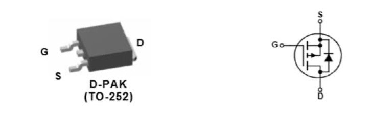 MOSFET TO-252DPAK of Diodes